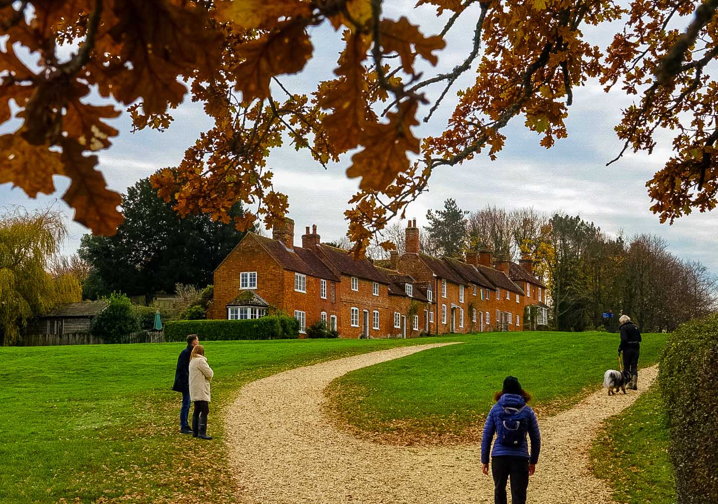 Winter Walking At Bucklers Hard Web