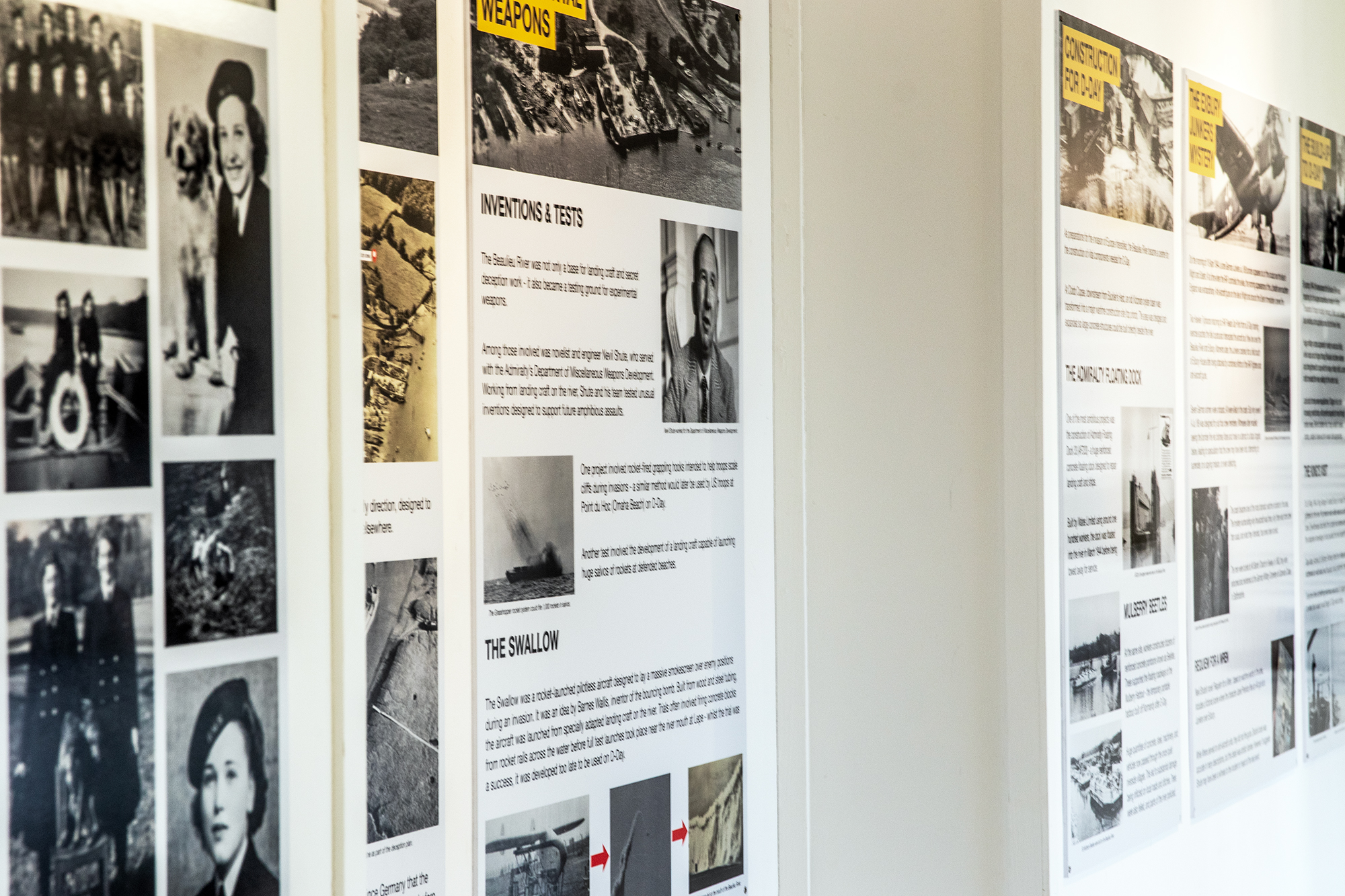 Displays In The Beaulieu River At War Exhibition 2