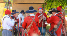 Re Enactors At Beaulieu Living History Day