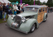 Graeme Rust With Alvis Wood