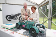 Lord And Lady Montagu Cut A