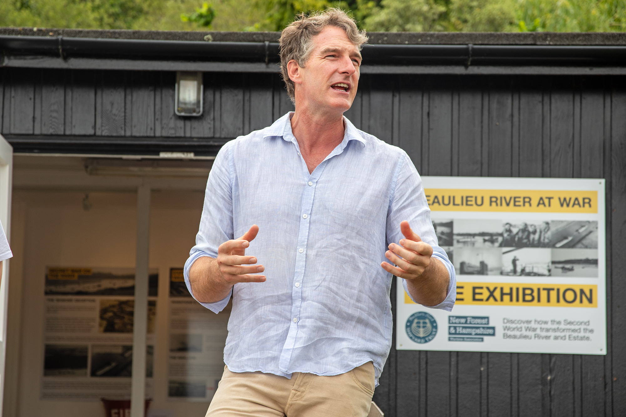 Historian Dan Snow Officially Opening Buckler's Hard's New Exhibition