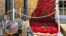 Ve Day Display Outside The Bucklers Hard Museum 3