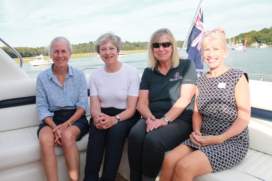 Desktop News Mary Montagu Scott Theresa May Harbour Master Wendy Stowe
