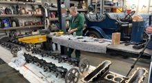 Workshop Engineer Mitch Caws