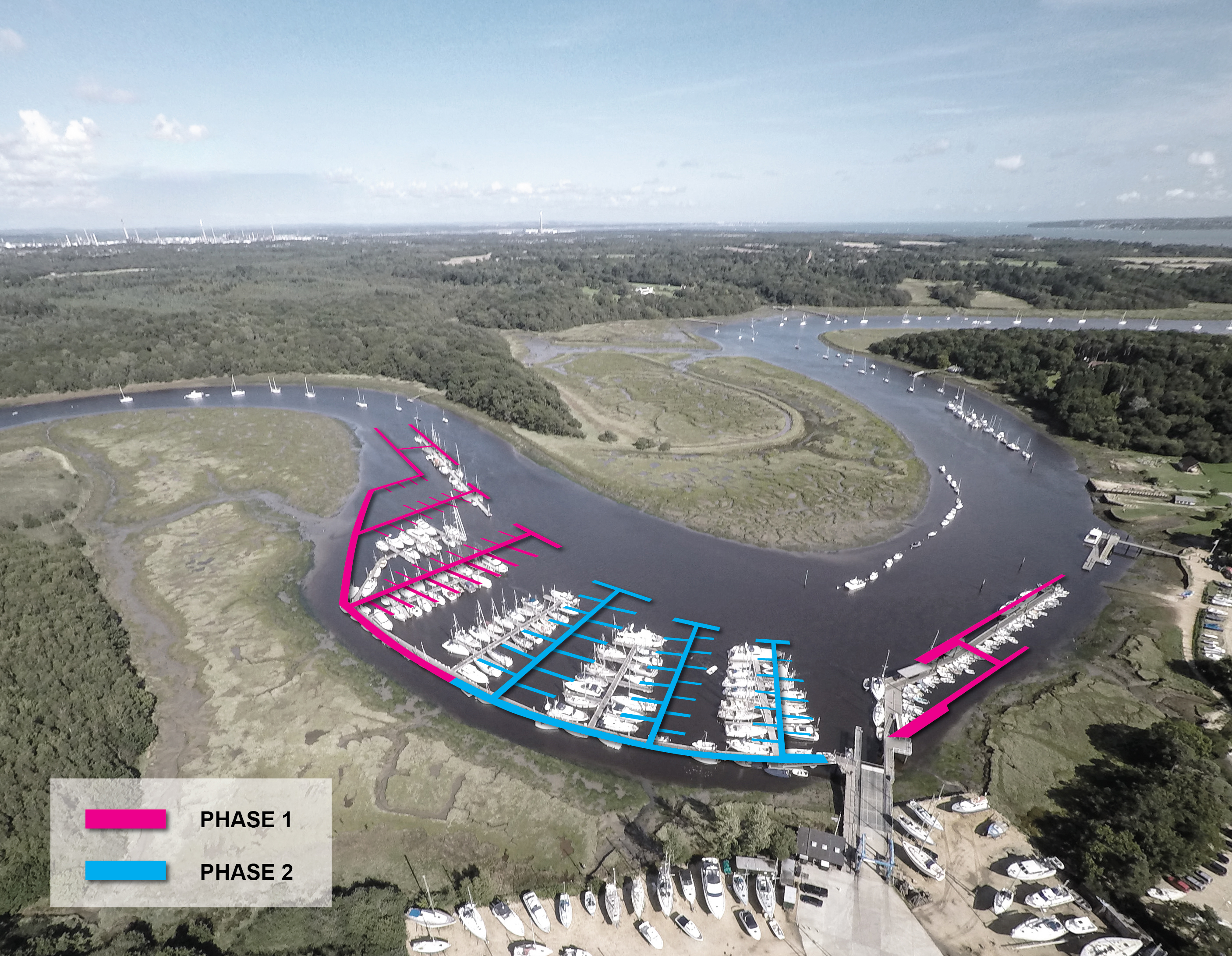 Bucklers Hard Yacht Harbour Redevelopment