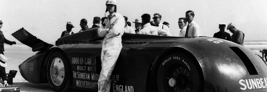 Desktop News Sunbeam Major Henry Segrave With Sunbeam