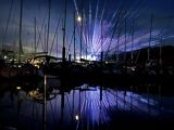 Laser Show Rounds Of The Evening. Copyright Daryl Roxburgh