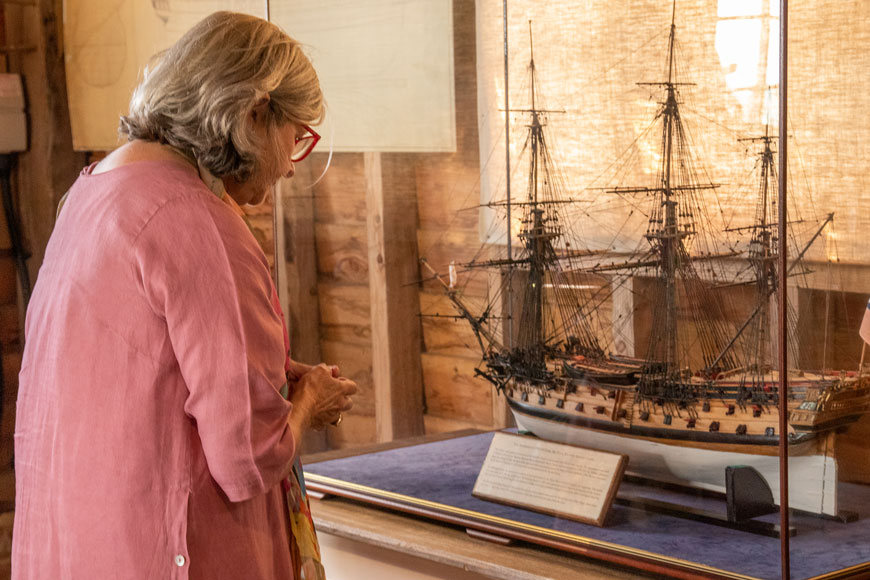 HMS Agamemnon Exhibition At (1)